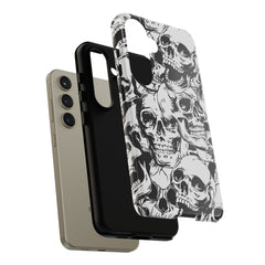 Skull Pattern Tough Phone Case For iPhone and Samsung