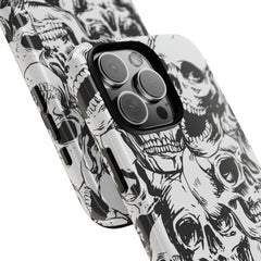 Skull Pattern Tough Phone Case For iPhone and Samsung