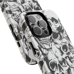Skull Pattern Tough Phone Case For iPhone and Samsung