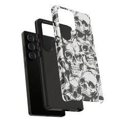 Skull Pattern Tough Phone Case For iPhone and Samsung