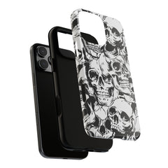 Skull Pattern Tough Phone Case For iPhone and Samsung
