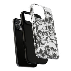 Skull Pattern Tough Phone Case For iPhone and Samsung