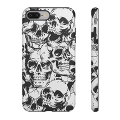 Skull Pattern Tough Phone Case For iPhone and Samsung