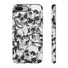 Skull Pattern Tough Phone Case For iPhone and Samsung
