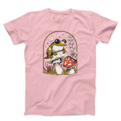 Frog On Muhsroom Unisex T-shirt