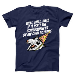 Opossum With Party Hat Unisex T-Shirt