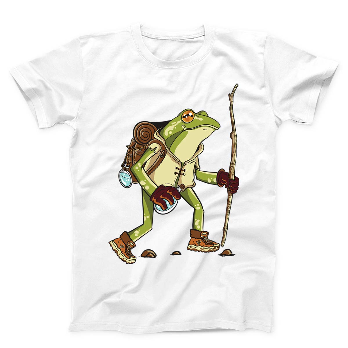 Adventure Frog Hiking Unisex T-Shirt