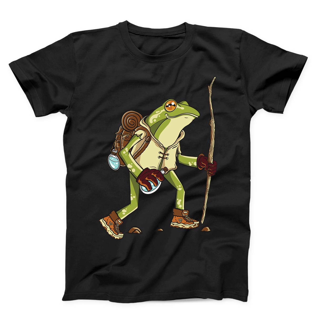 Adventure Frog Hiking Unisex T-Shirt