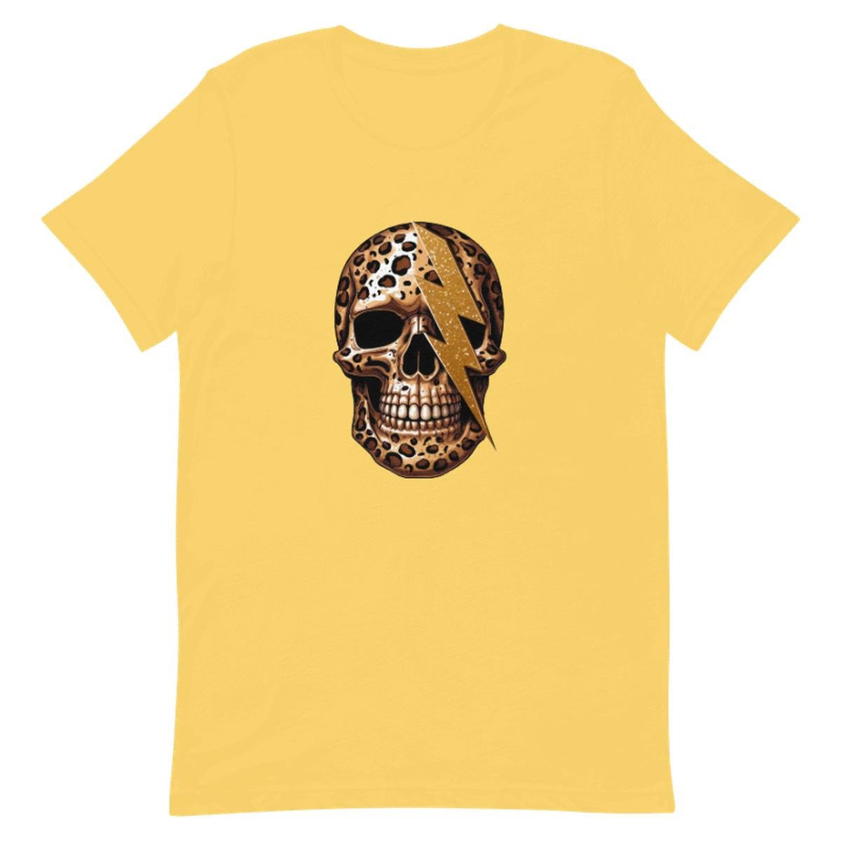 Animal Print Skull Unisex T-shirt