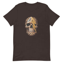 Animal Print Skull Unisex T-shirt
