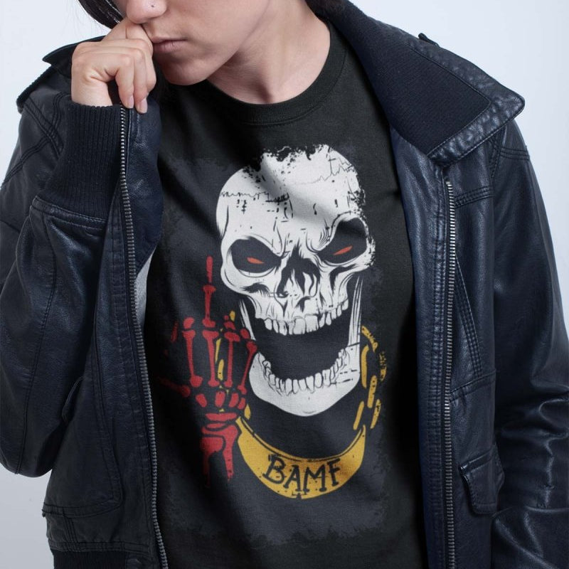 BAMF Skull Unisex T-shirt