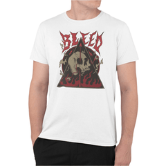 Skeleton In Hell Satanic Unisex T-Shirt