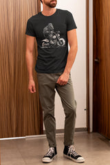 Sasquatch Biker Unisex T-Shirt