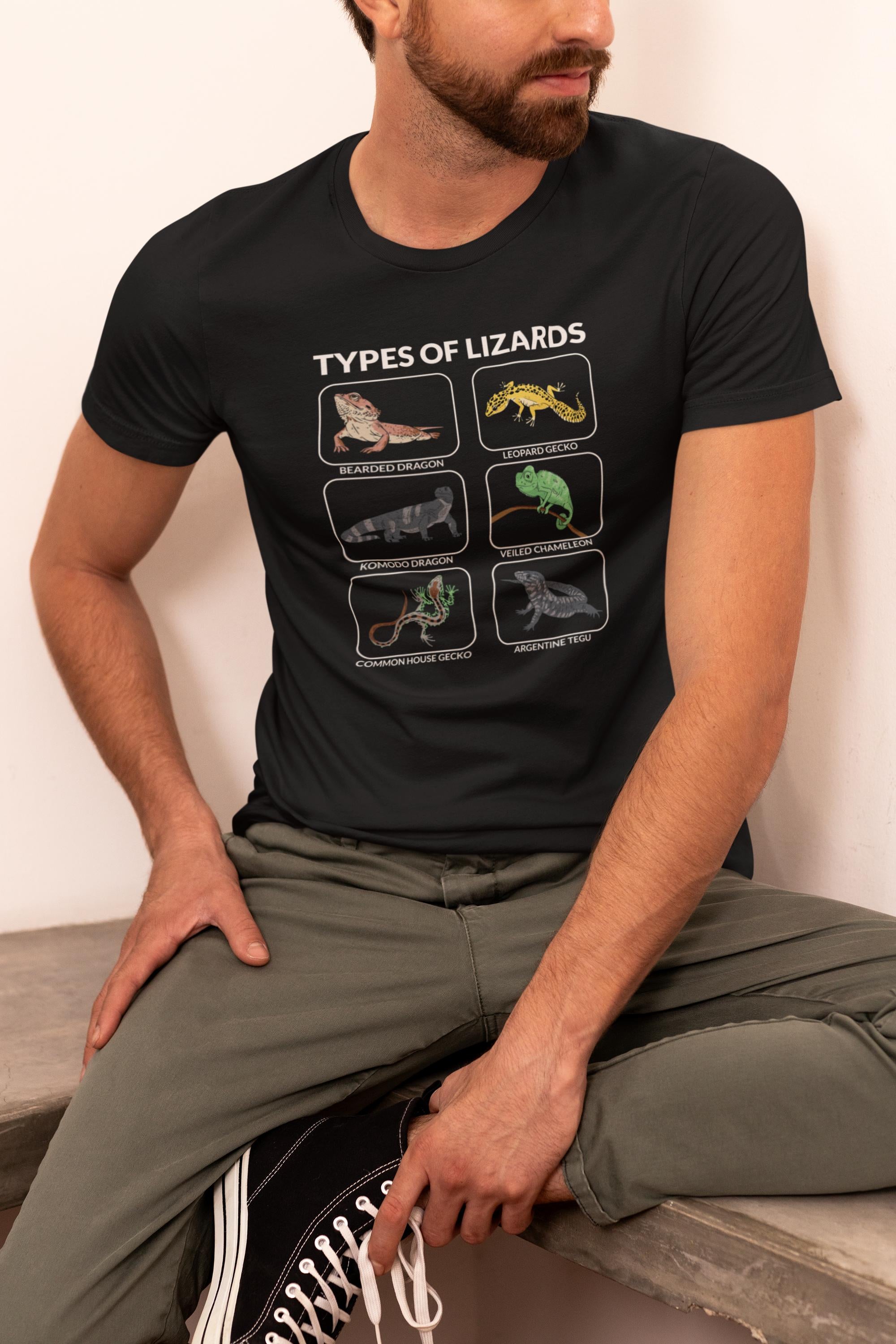 Types Of Lizards Unisex T-Shirt