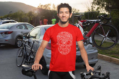 Bicycle Skull Unisex T-Shirt