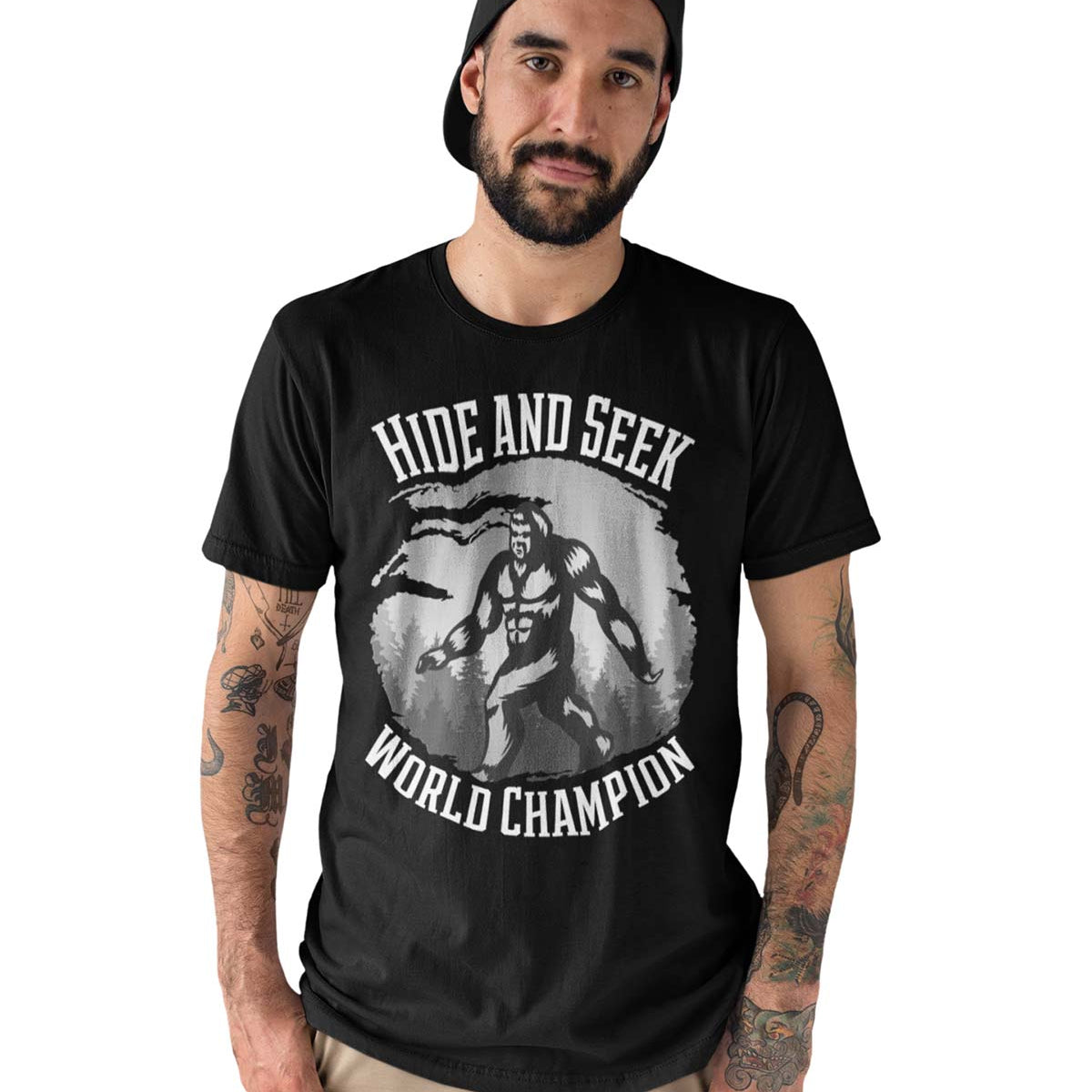 Bigfoot Hide and Seek World Champion T-Shirt