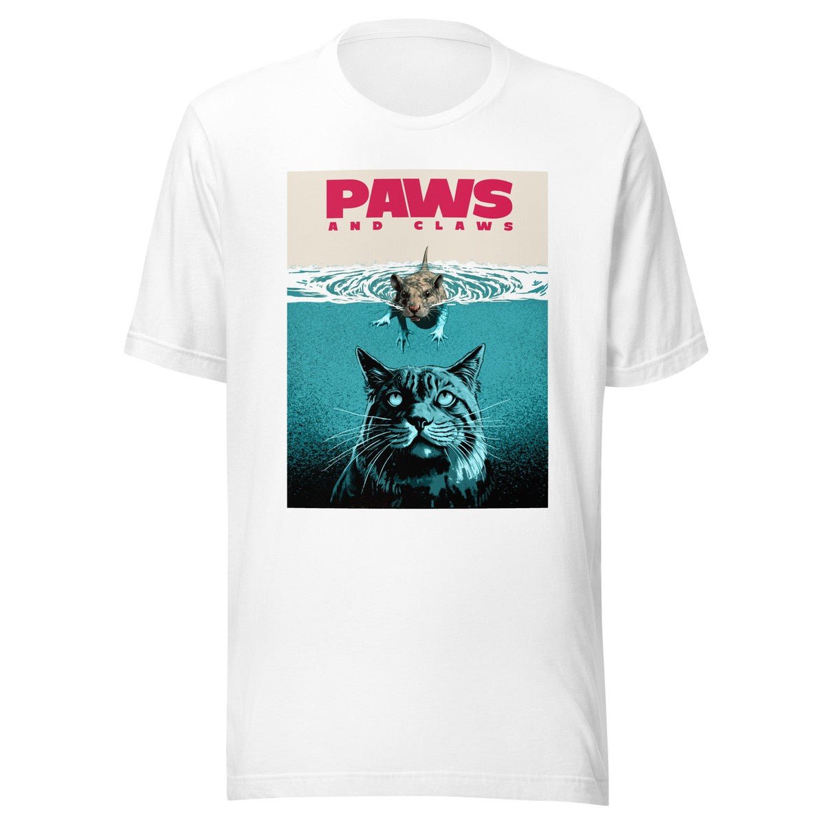 Paws and Claws Cat Parody Parody Unisex T-shirt