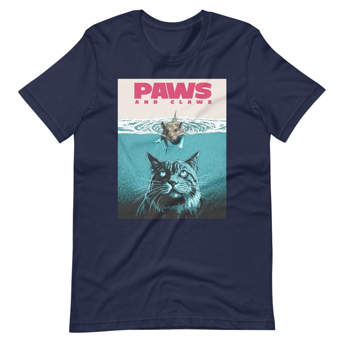 Paws and Claws Cat Parody Parody Unisex T-shirt