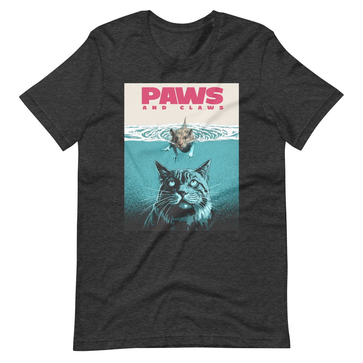 Paws and Claws Cat Parody Parody Unisex T-shirt