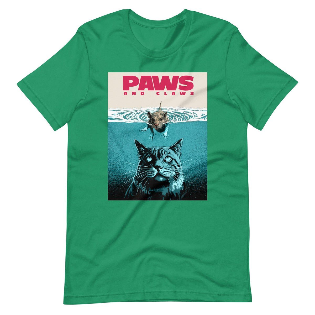 Paws and Claws Cat Parody Parody Unisex T-shirt