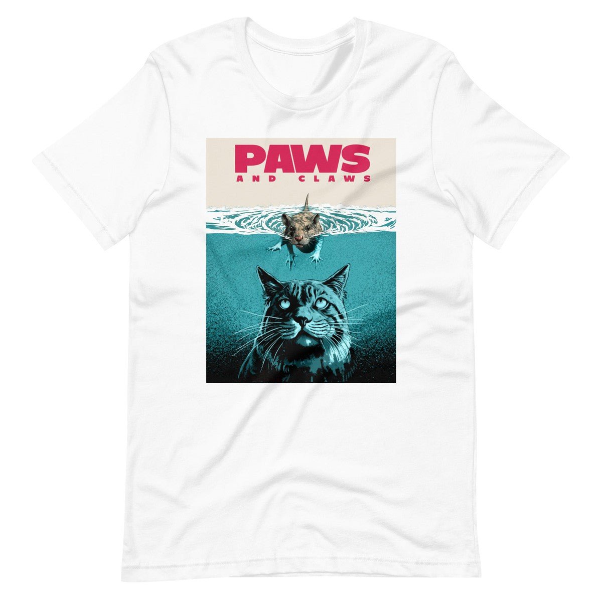 Paws and Claws Cat Parody Parody Unisex T-shirt