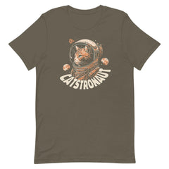 Cat Animal Astronaut Unisex T-shirt