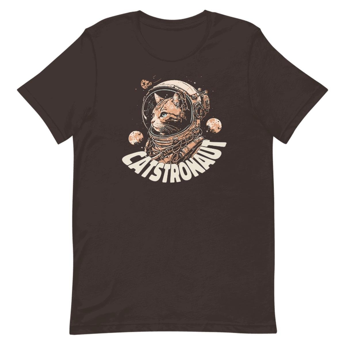 Cat Animal Astronaut Unisex T-shirt