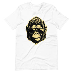 Cool Monkey With Sunglasses Unisex t-shirt
