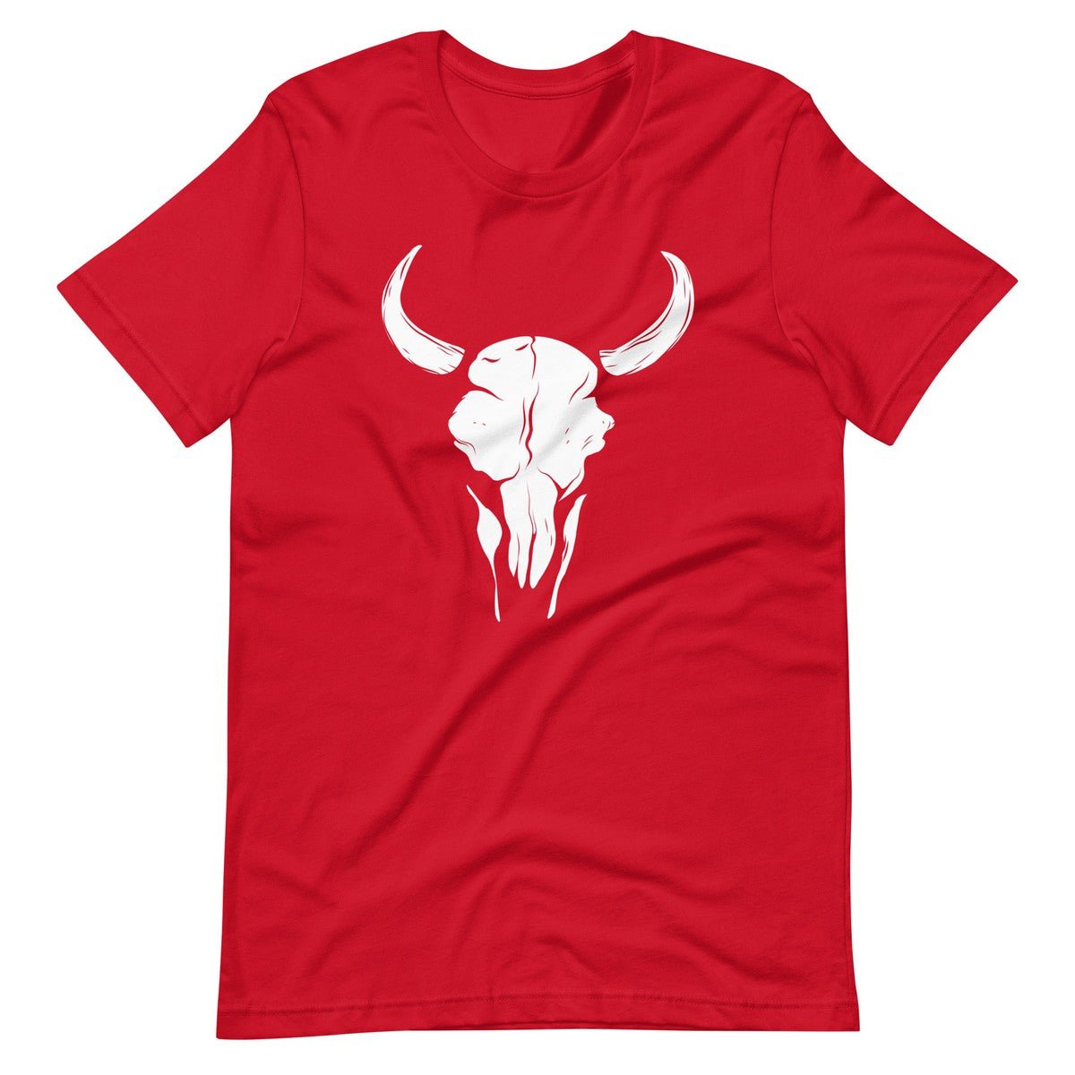 Bull Skull Graphic Unisex T-shirt