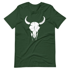 Bull Skull Graphic Unisex T-shirt