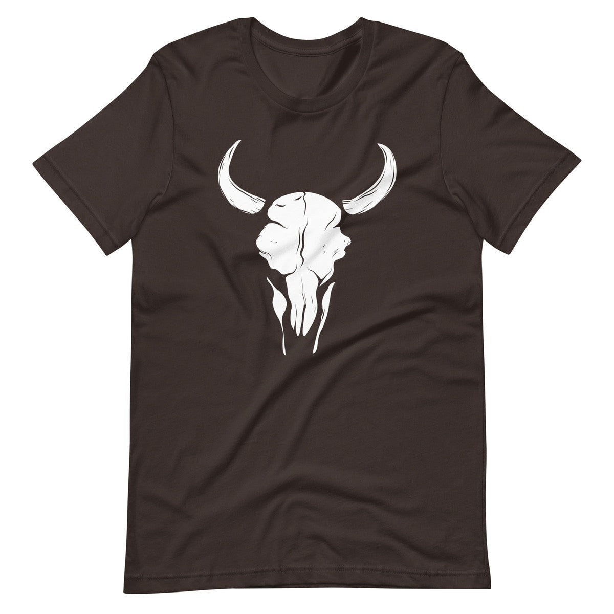 Bull Skull Graphic Unisex T-shirt