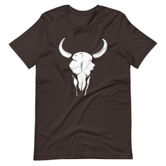 Bull Skull Graphic Unisex T-shirt