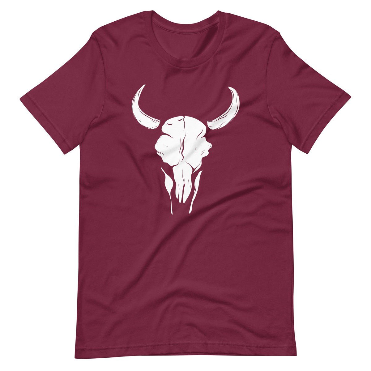 Bull Skull Graphic Unisex T-shirt
