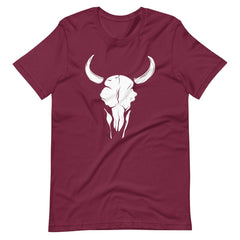 Bull Skull Graphic Unisex T-shirt
