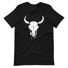 Bull Skull Graphic Unisex T-shirt
