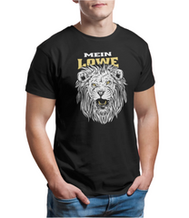 Lion Face German Quote Unisex T-Shirt