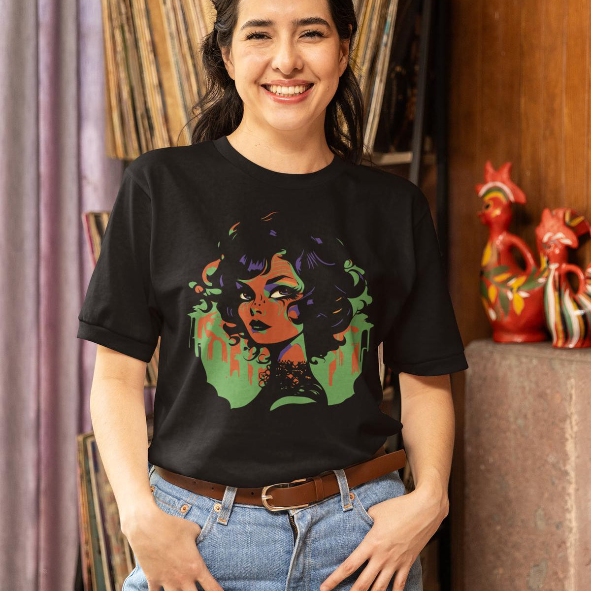 Dark Goth Girl T-shirt