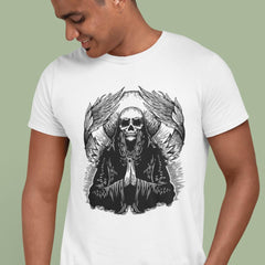 Dark Skeleton Angel Unisex T-Shirt