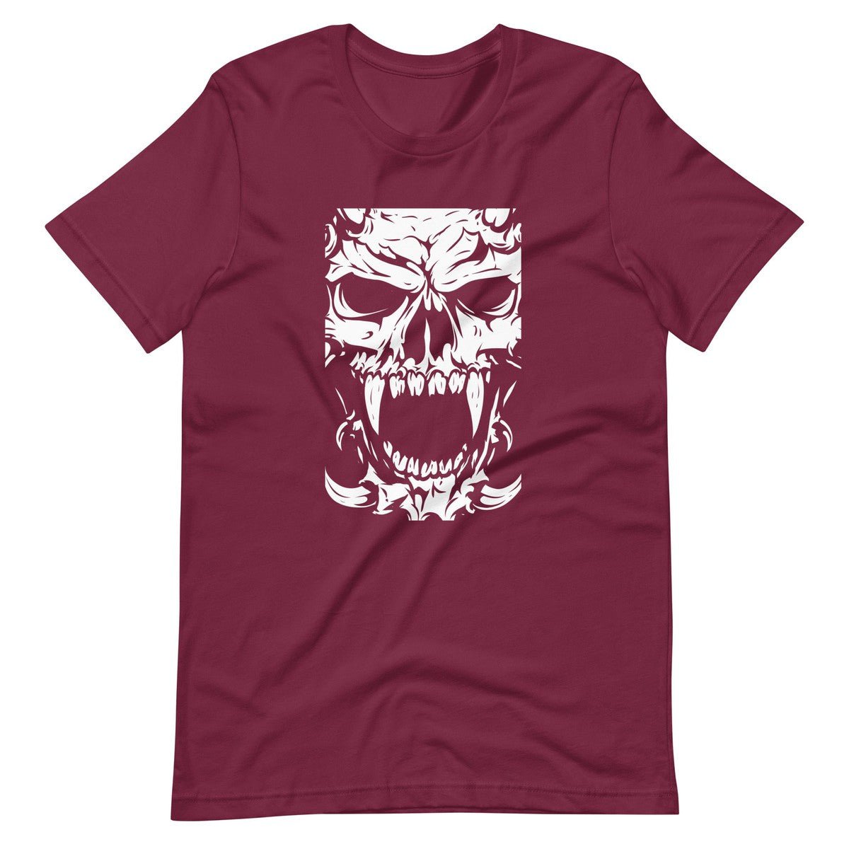 Screaming Skull Gothic Horror Unisex T-shirt