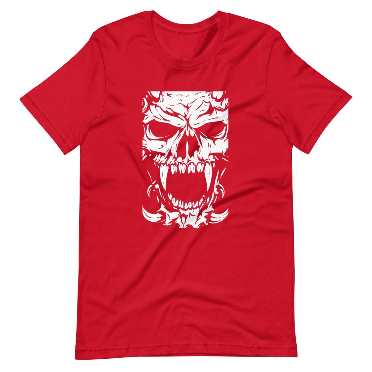 Screaming Skull Gothic Horror Unisex T-shirt