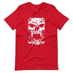 Screaming Skull Gothic Horror Unisex T-shirt