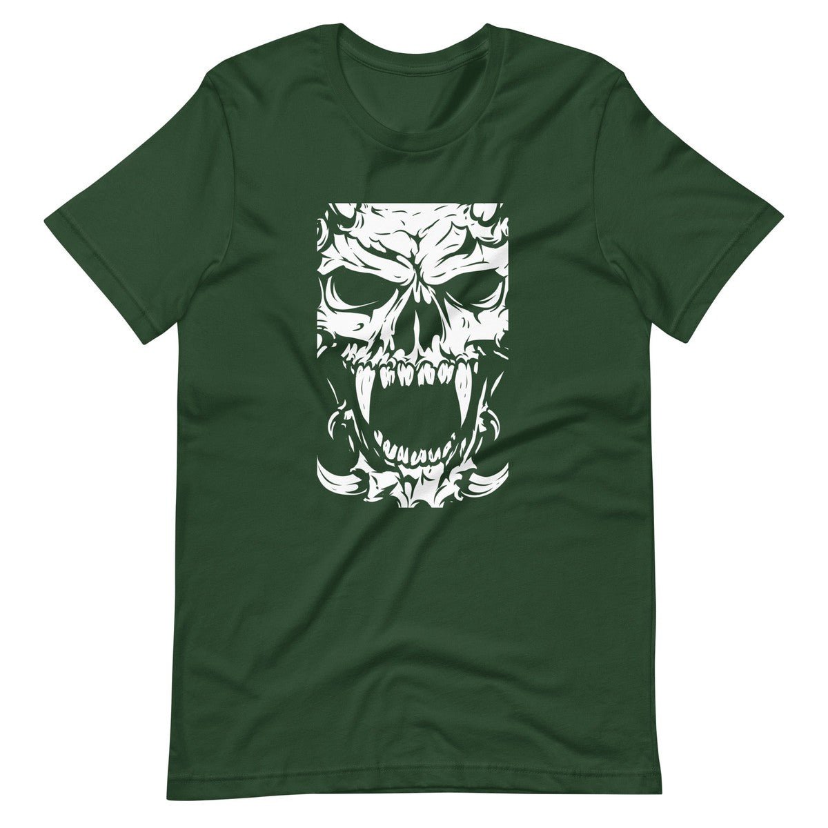Screaming Skull Gothic Horror Unisex T-shirt