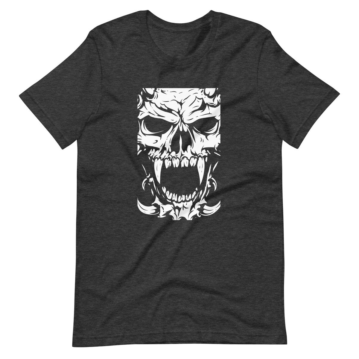 Screaming Skull Gothic Horror Unisex T-shirt