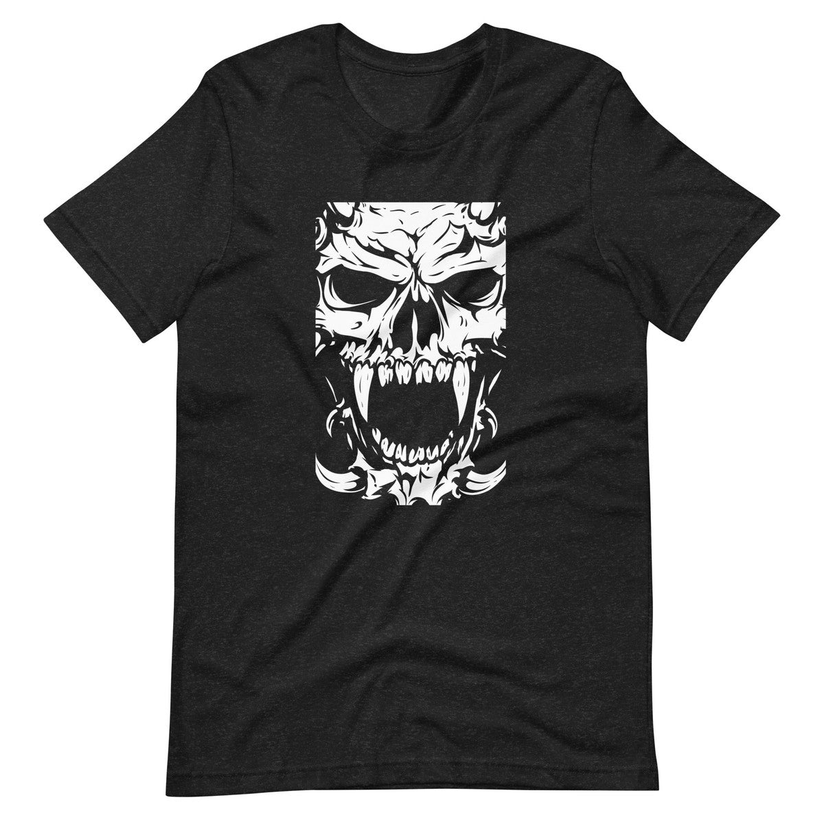 Screaming Skull Gothic Horror Unisex T-shirt