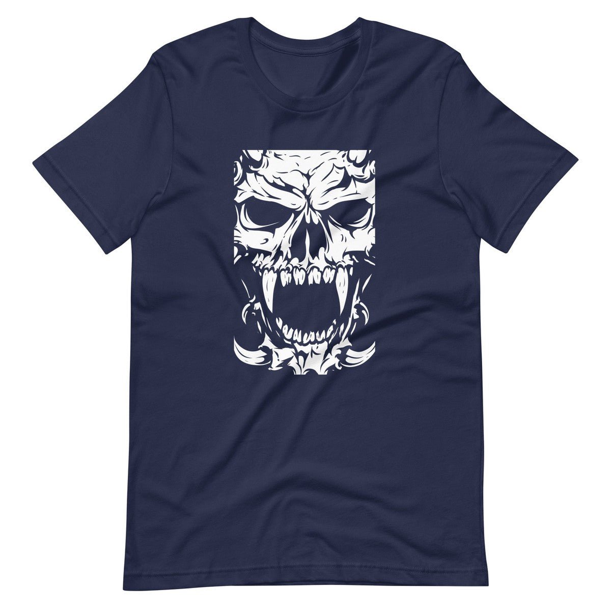 Screaming Skull Gothic Horror Unisex T-shirt
