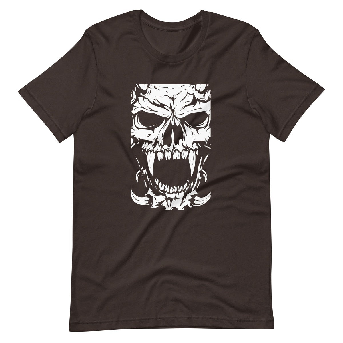 Screaming Skull Gothic Horror Unisex T-shirt
