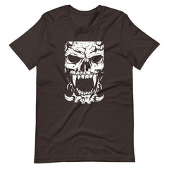 Screaming Skull Gothic Horror Unisex T-shirt