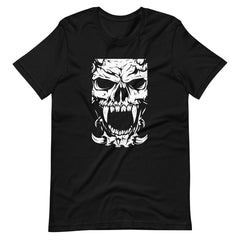 Screaming Skull Gothic Horror Unisex T-shirt
