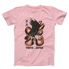 Eagle Fighting Snake Unisex T-shirt