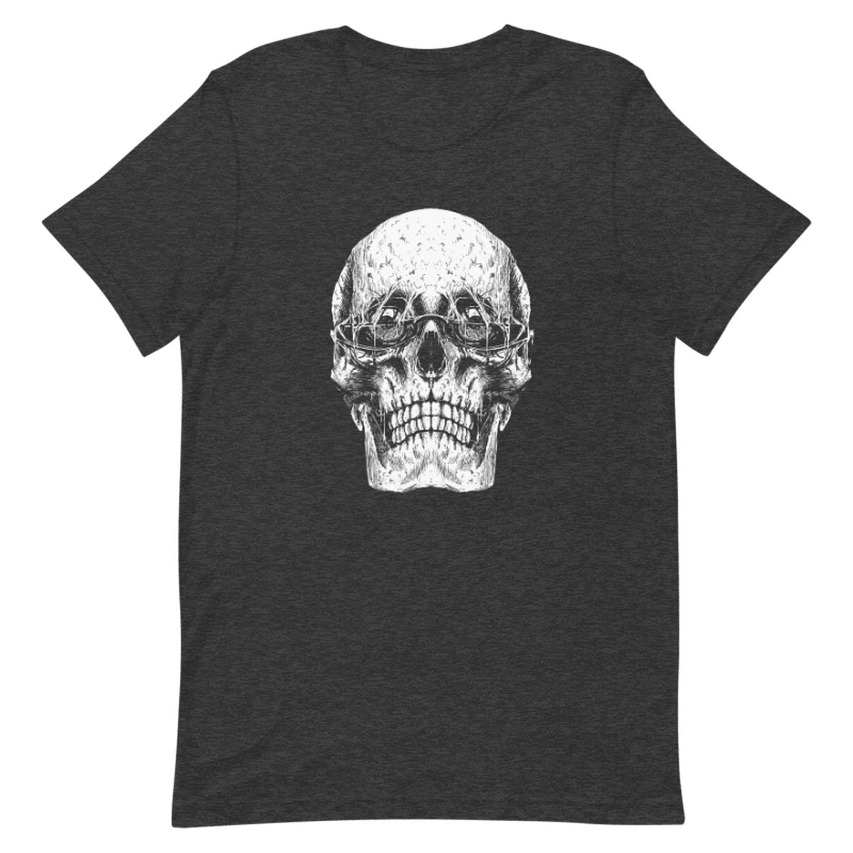 Edgy Skull Design Graphic T-Shirt